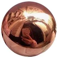 Полый шар из меди ø 100мм. (517618) сертификат - сфера арт-объект 100 мм. пустотелая  в Буе