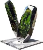 Камни полированная сталь арт-объект (517631) поставка  в Буе