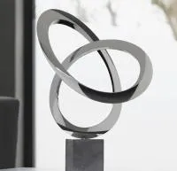 Скульптура из нержавеющей стали по кругу (518259) поставка арт-объект  в Буе