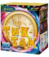 Батарея салютов Тик-так Р7598 купить от производителя Русский Фейерверк — Буй