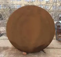 Большая сфера / шар (197173) сертификат - арт-объект ø 1000 мм. пустотелая  в Буе