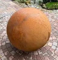 Кортеновский шар — дизайн (518925) ∅ 800 мм. Буй