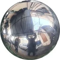 Шар ø 400 мм. полый полированный (517581) сертификат - сфера арт-объект пустотелая  в Буе