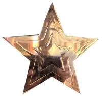 Звезда на памятник ø 150 (518234) монтаж обелиск - стела мм. пустотелая  в Буе