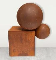 Композиция — шары кортен (518926) ∅ 250 - ∅ 450 Буй