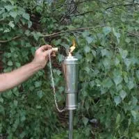 Коста река факел (197423) монтаж тики садовые факелы ø 120 мм. универсальная  в Буе