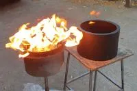 Газовая горелка ГВД 379 10 89 00 ПС (197450) производство вечный огонь ø 154 мм. ветроустойчивая  в Буе