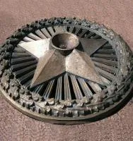 Мемориальный венок звезда литье бронза в Буе (518573)