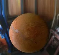 Шар парк декор кортен сталь (518911) ∅ 1000 мм. Буй