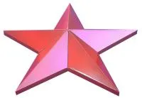 Красная звезда на обелиск ø 270 мм. (517622) поставка - стела памятник пустотелая  в Буе