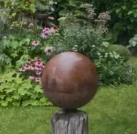 Шар сталь кортен (518941) ∅ 350 мм. Буй 