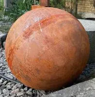 Сфера кортен сталь (518966) ∅ 800 мм. Буй 