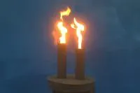 Мемориальная свеча (197176) монтаж вечный огонь универсальная  в Буе