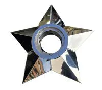 Звезда с газовой горелкой (518316) сертификат комплект горелка ГВД 379 10 89 00 ПС вечный огонь ø 600 мм. пустотелая  в Буе