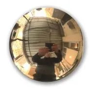 Шар латунь ø 100 мм. (517569) производство - сфера арт-объект пустотелая  в Буе