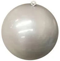 Новогодний шар белый (518857) ∅ 250 мм. Буй 