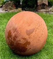 Металлический шар кортен (518920) ∅ 650 мм. Буй