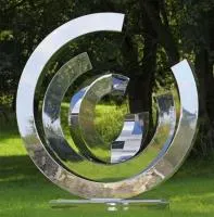 Скульптурная арт композиция кольца (518293) поставка арт-объект  в Буе