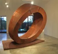 Скульптура в фойе кортеновская сталь (518271) сертификат арт-объект  в Буе