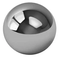 Шар из нержавеющей стали ø 150 мм. (517619) поставка - сфера арт-объект пустотелая  в Буе