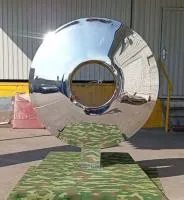 Линза арт декор (519061) ∅ 2000 сталь AISI304 Буй 