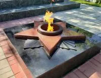 Звезда из гранита составная (518295) производство комплект горелка ГВД 379 10 89 00 ПС вечный огонь ø 1100 мм. монолит -  в Буе