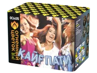Батарея салютов Кайф-пати ОС6405 купить от производителя Огненный Цветок — Буй