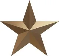 Звезда на памятник ветерану ВОВ из бронзы в Буе (518494)