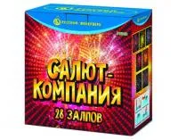 Фейерверк Салют-компания Р7318 купить от производителя Русский Фейерверк — Буй