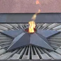 Звезда декоративная решётка (197179) поставка комплект горелка ГВД 379 10 89 00 ПС вечный огонь ø 1100 мм. авторская  в Буе