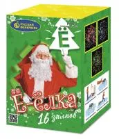 Батарея салютов Ё-Ёлка Р7062 купить от производителя Русский Фейерверк — Буй