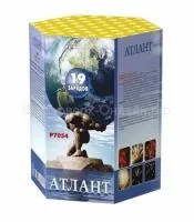 Батарея салютов Атлант. Купить Батарея салютов Атлант Р7054ФМ — магазин продажа салютов недорого —  Буй, производитель Русский фейерверк - Русская пиротехника, доставка по России  +7 963 711 89 03 — Буй | buj.piroclub.ru