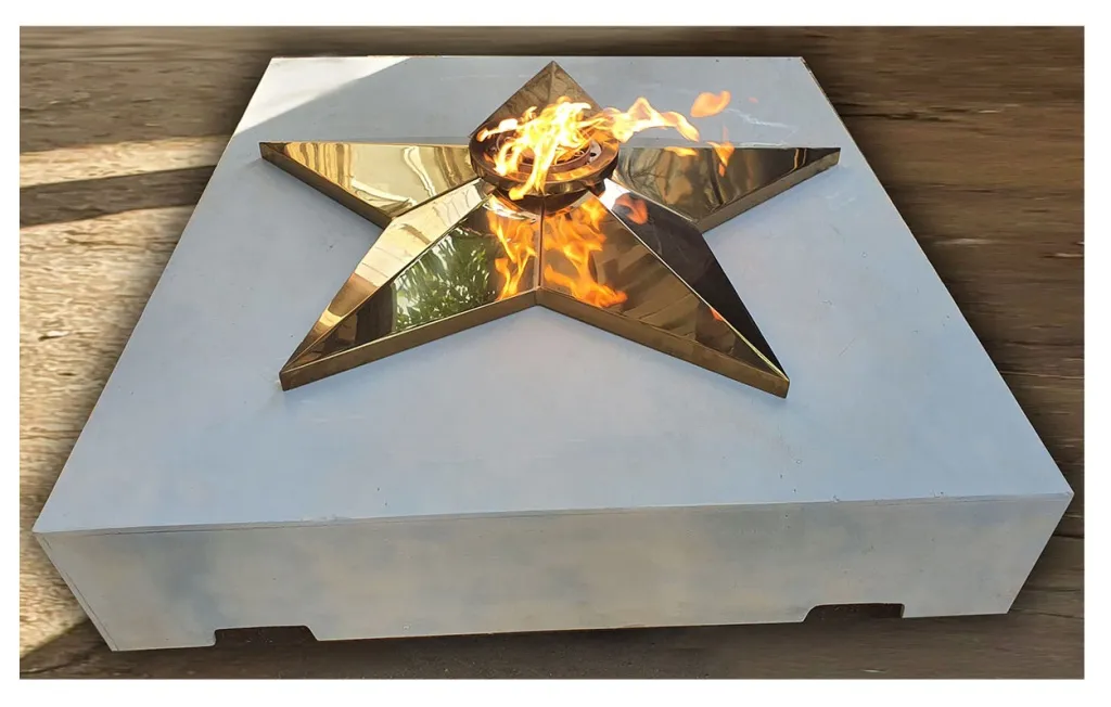 Вечный огонь - переносной модуль вечного огня Буй